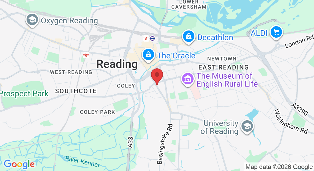 85 Southampton St, Reading RG1 2QU, UK
