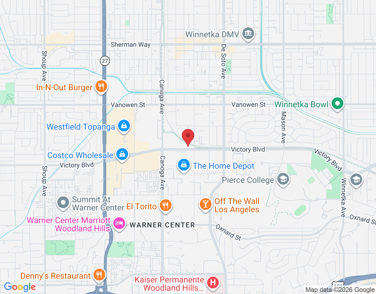 21139 Victory Blvd, Woodland Hills, CA 91303, USA