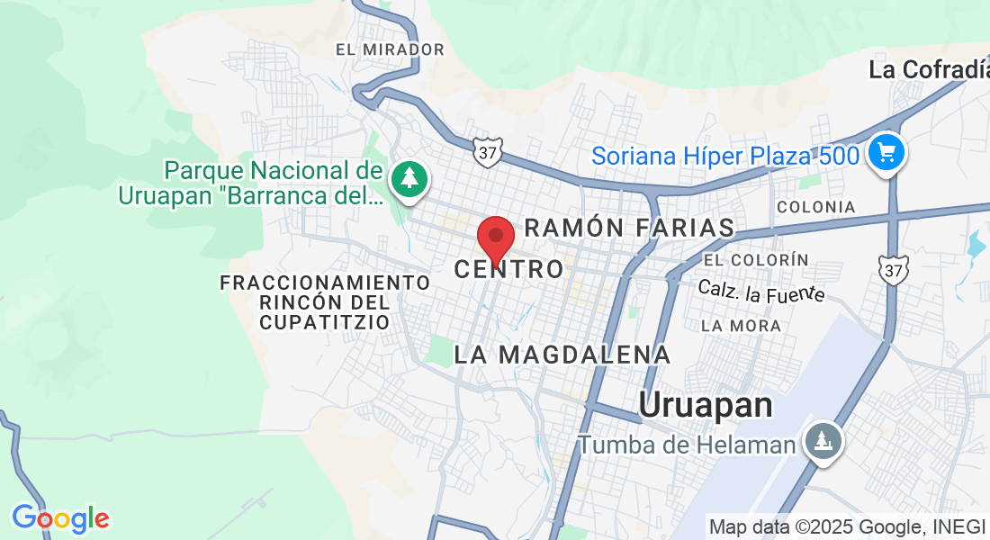 Nicolas Bravo 4, Centro, 60000 Uruapan, Mich., México