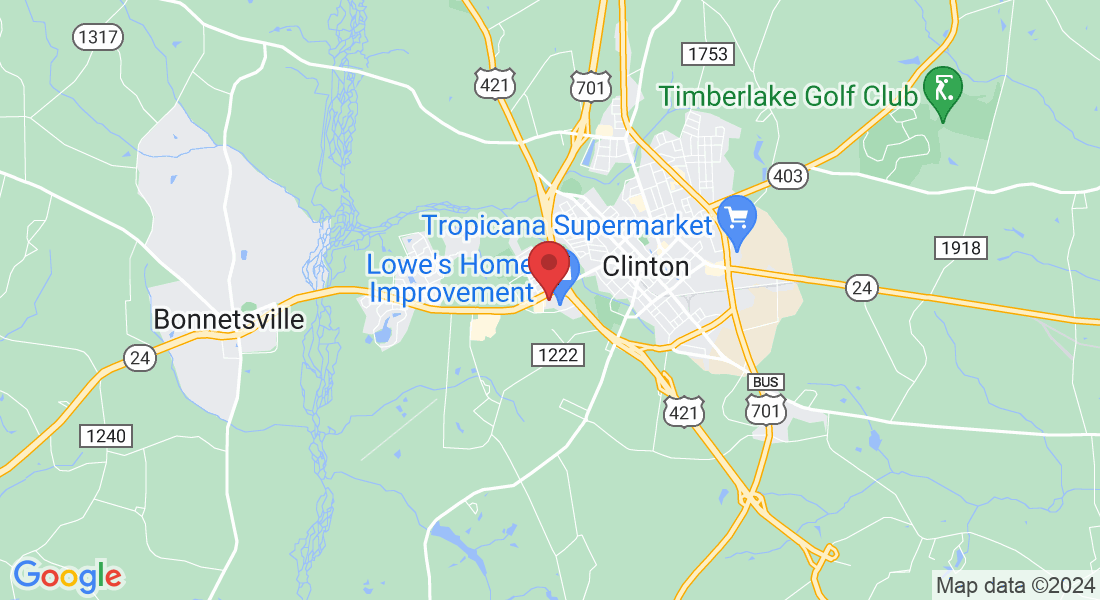 1011 Sunset Ave, Clinton, NC 28328, USA