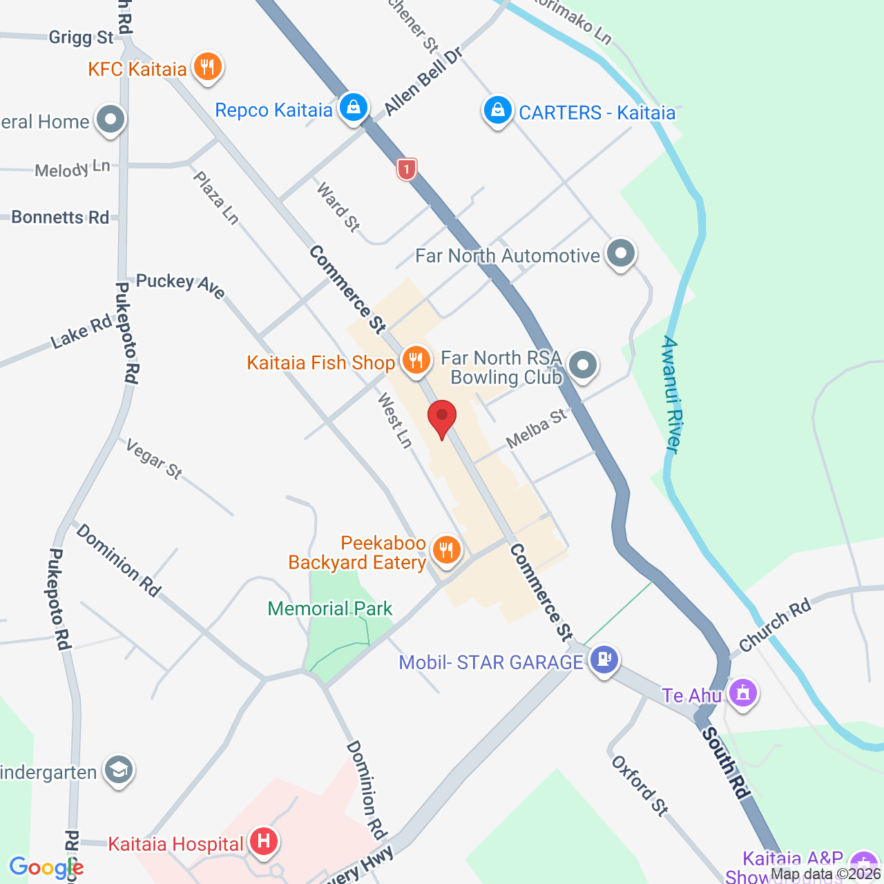 112 Commerce Street, Kaitaia 0410, New Zealand