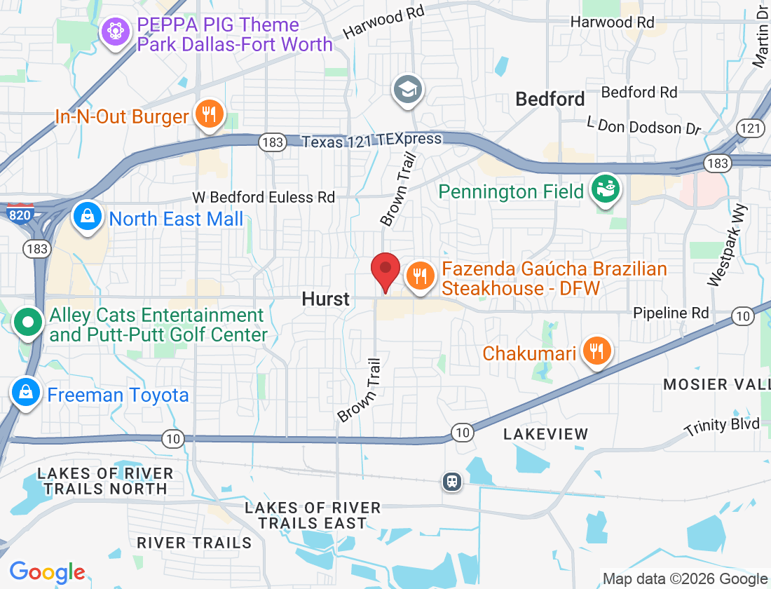 301 E Pipeline Rd, Bedford, TX 76022, USA