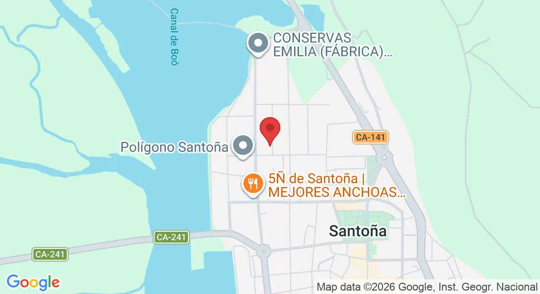 C. los Calafates, 42, 39740 Santoña, Cantabria, España