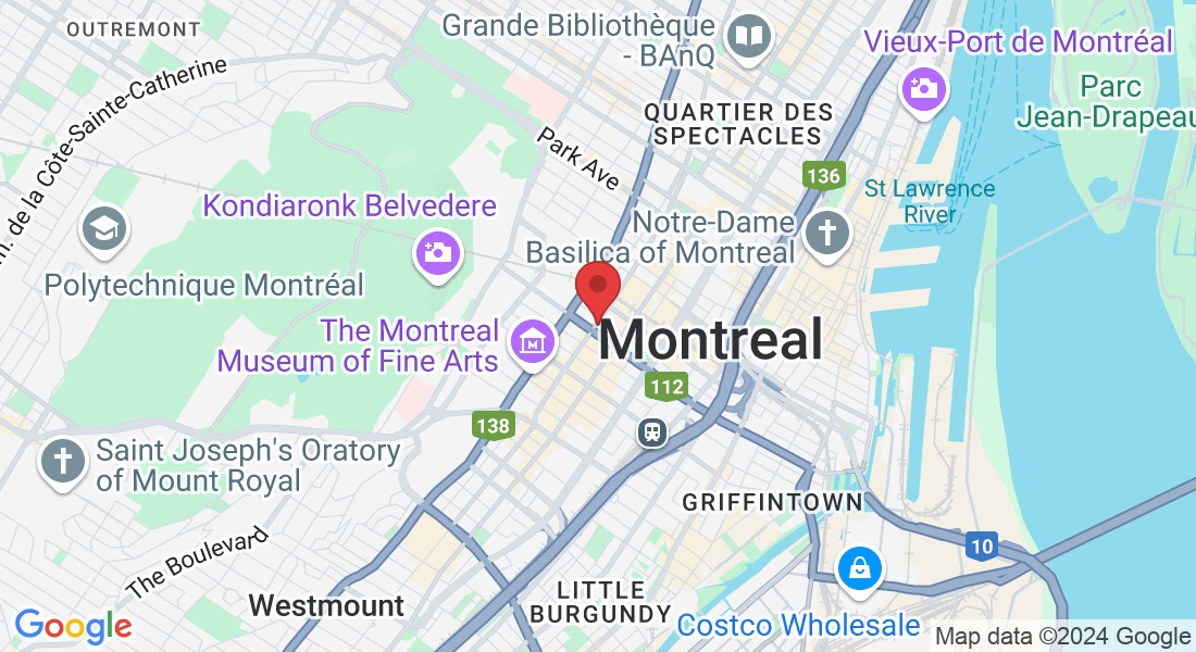 1000 Blvd. De Maisonneuve Ouest #1103, Montreal, QC H3A 3K1, Canada