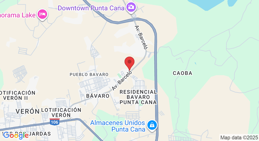 Av. Barcelo, Plaza Roque II, D/M Veron, Punta Cana 23301, República Dominicana