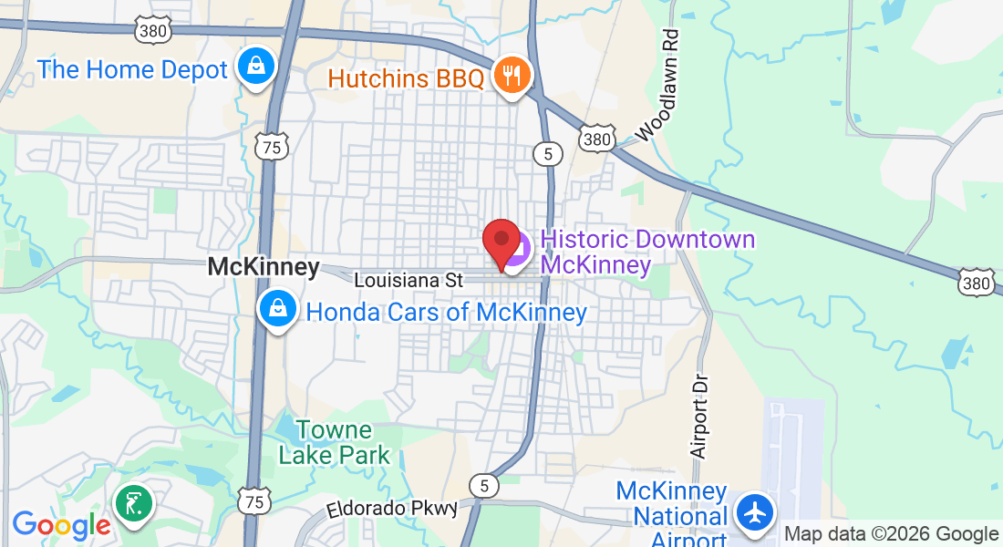 119 W Virginia St suite 306, McKinney, TX 75069, USA