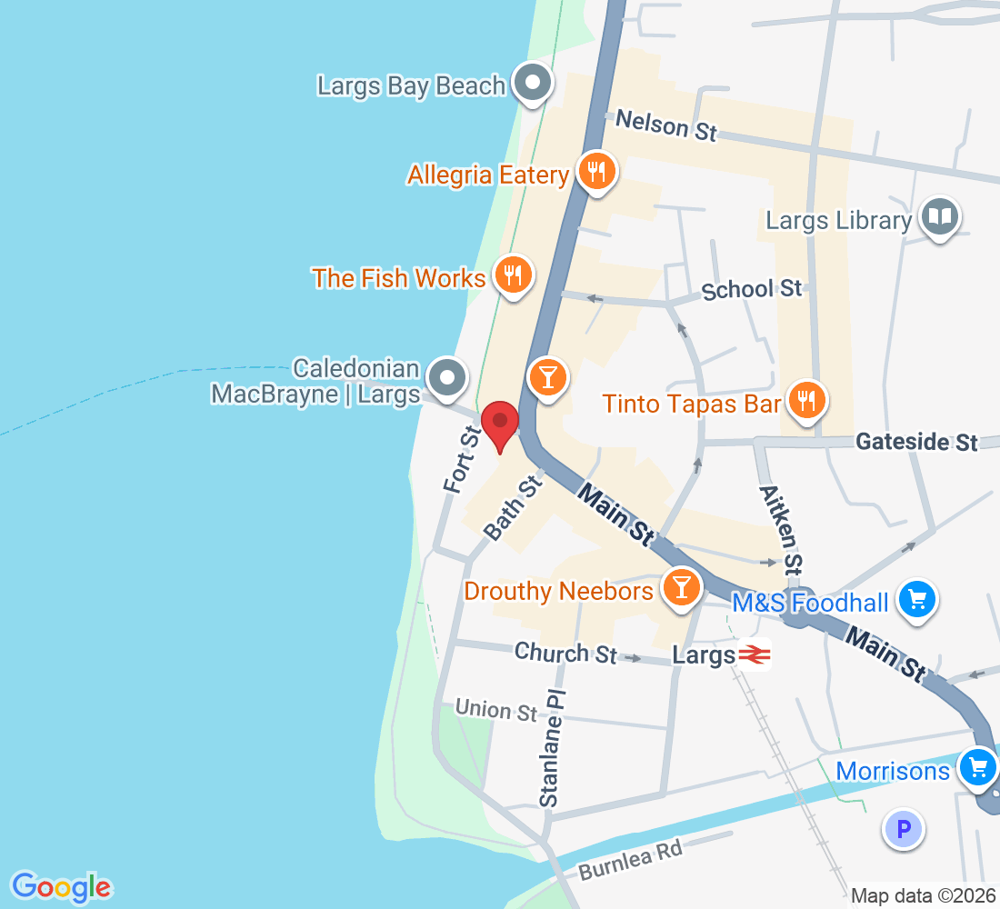 8 Main St, Largs KA30 8AB, UK