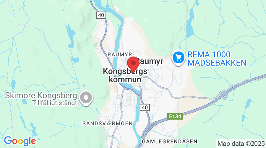 Herman Foss gate 4, 3611 Kongsberg, Norge