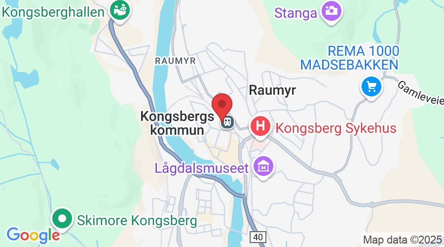 Herman Foss gate 4, 3611 Kongsberg, Norge