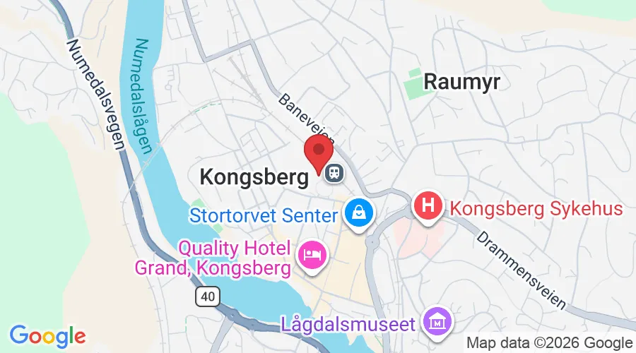 Herman Foss gate 4, 3611 Kongsberg, Norge