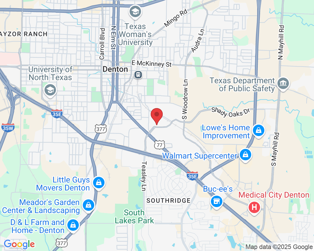 1007 Shady Oaks Dr suite 101, Denton, TX 76205, USA