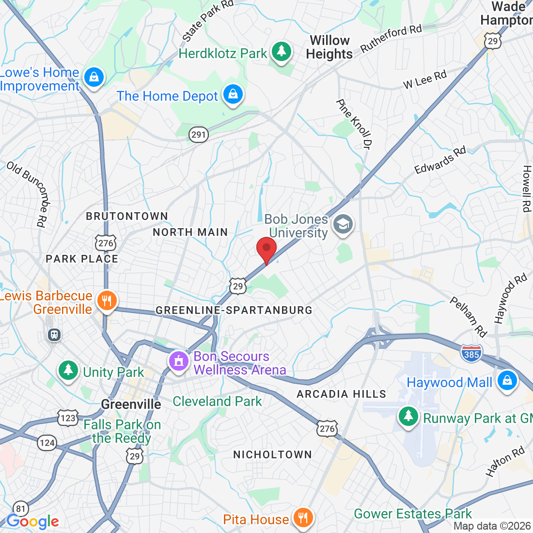 732 Wade Hampton Blvd, Greenville, SC 29609, USA