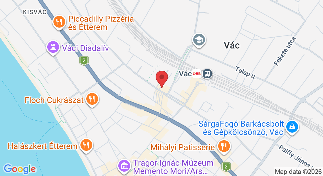 Vác, Zrínyi Miklós u. 3, 2600 Magyarország