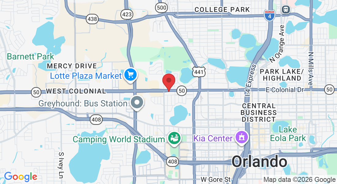 1814 W Colonial Dr, Orlando, FL 32804, USA