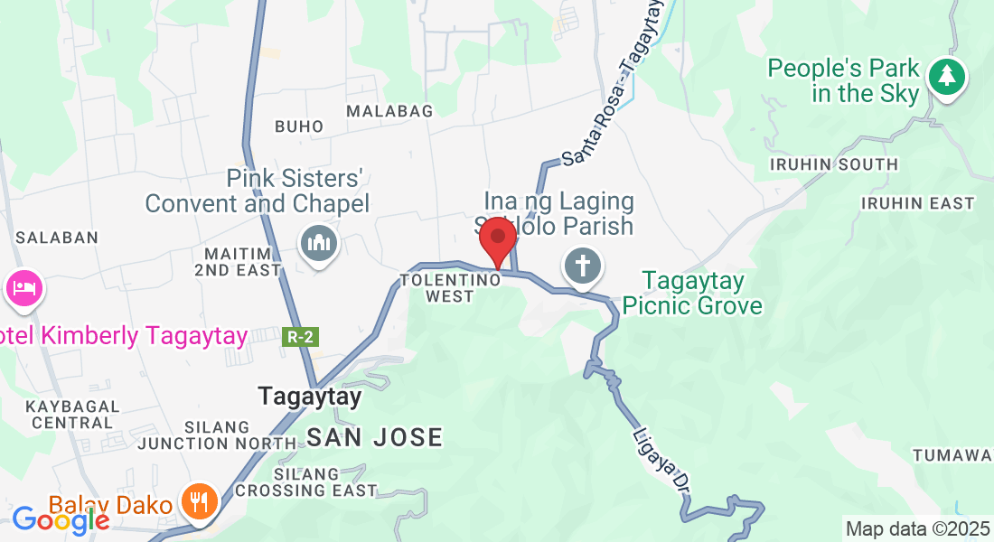 Isaac O, Brgy, Tolentino Avenue, Tagaytay, 4120 Cavite, Philippines