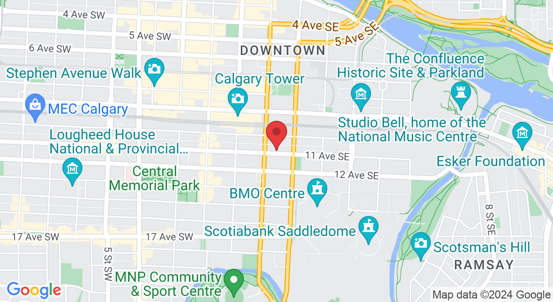 214 11 Ave SE, Calgary, AB T2G 0X8, Canada