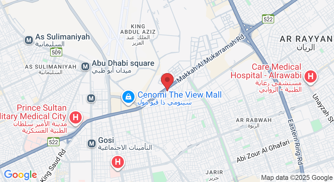 طريق خريص, Ar Rabwah, Riyadh 12813, Saudi Arabia