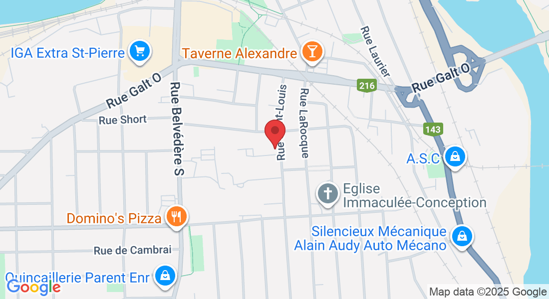 405 Rue Léonidas, Sherbrooke, QC J1H 2H4, Canada