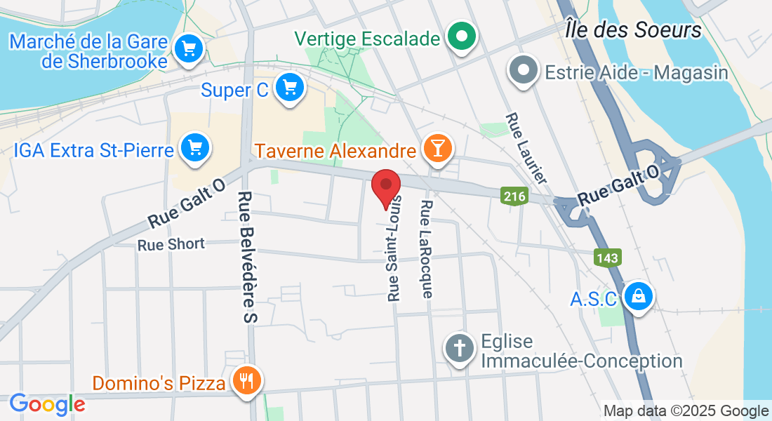 841 Rue Saint-Louis, Sherbrooke, QC J1H 4N3, Canada