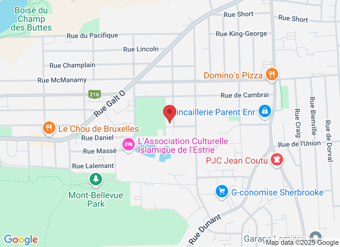 1233 Rue Fairmount, Sherbrooke, QC J1H 3N9, Canada