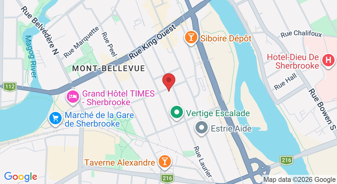 160 Rue Ball, Sherbrooke, QC J1H 1V2, Canada