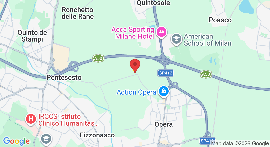 Str. Consortile Mirasole, 7, 20073 Opera MI, Italia