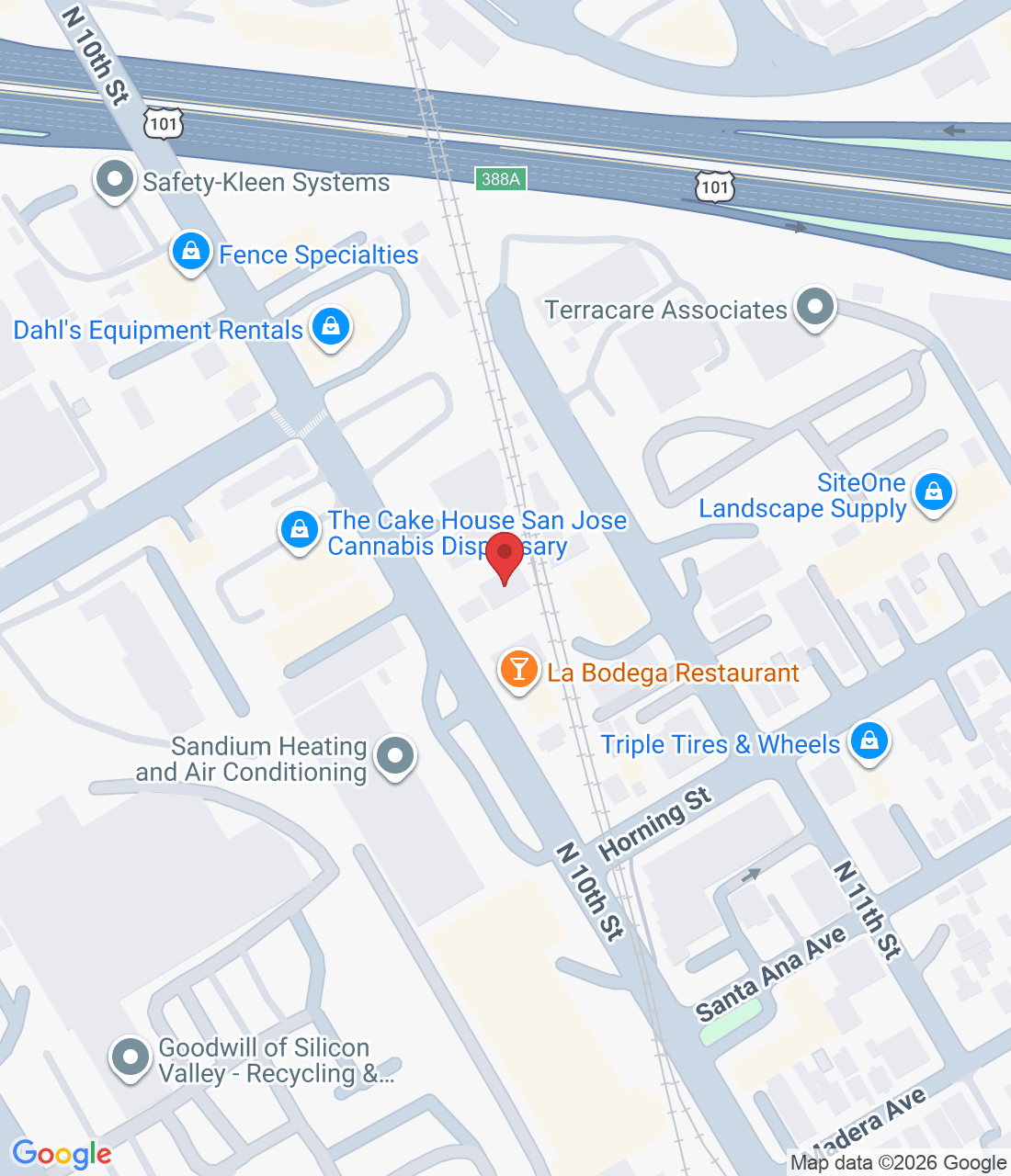 1048 N 10th St, San Jose, CA 95112, EE. UU.