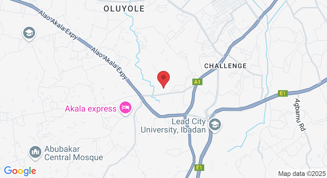 Lagos Bypass Elewura, Oluyole, Ibadan 200273, Oyo, Nigeria