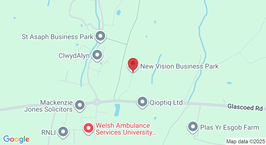 New Vision Business Park, Glascoed Rd, Saint Asaph LL17 0LP, UK
