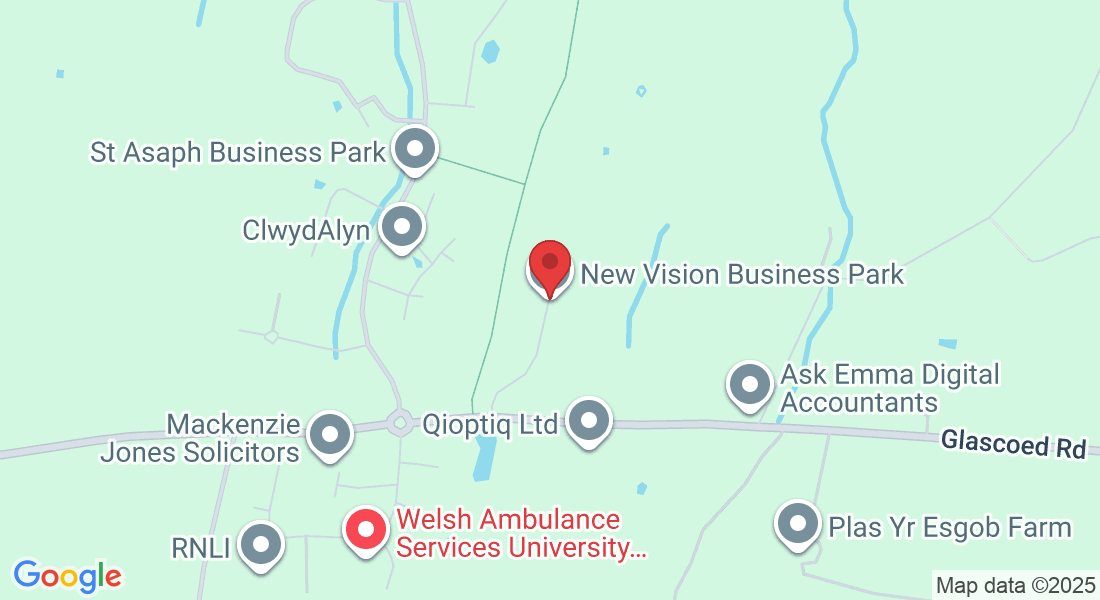 New Vision Business Park, Glascoed Rd, Saint Asaph LL17 0LP, UK