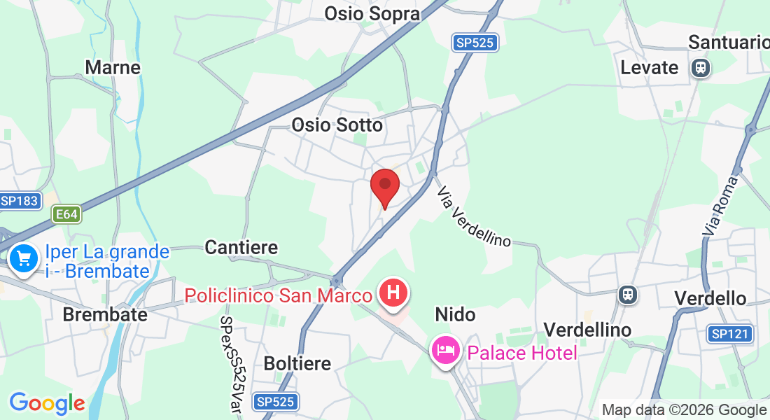 Via 4 Novembre, 2, 24046 Osio Sotto BG, Italia