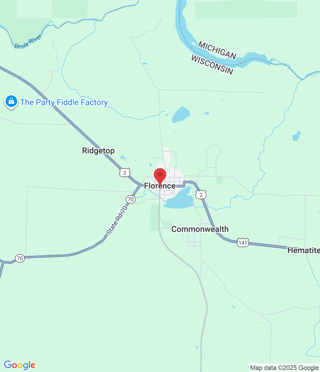 Florence, WI 54121, USA