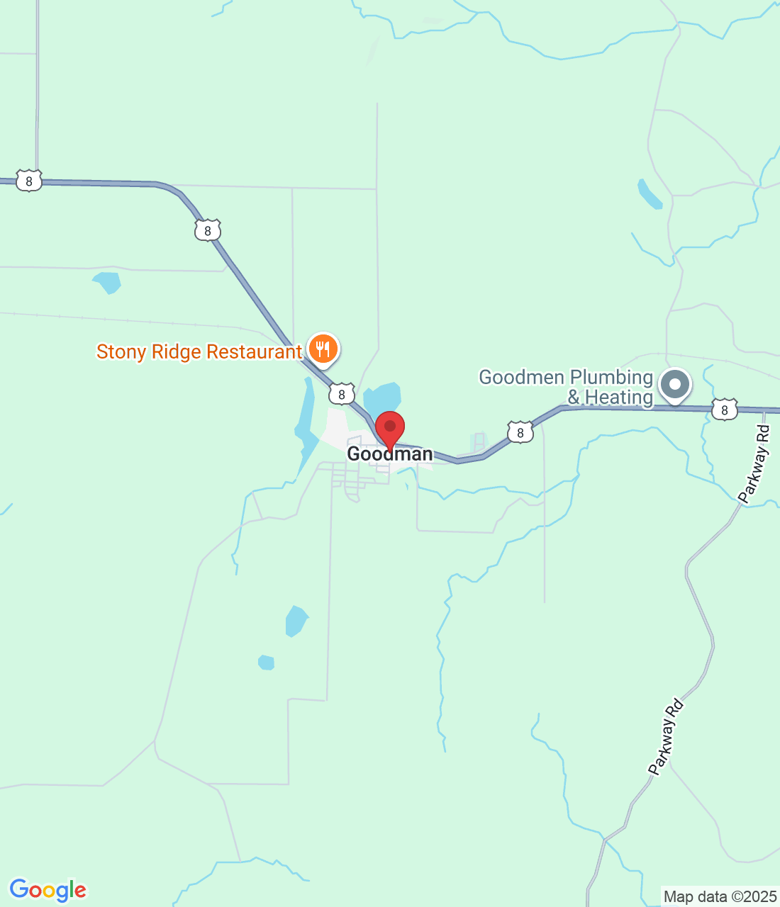 Goodman, WI 54125, USA