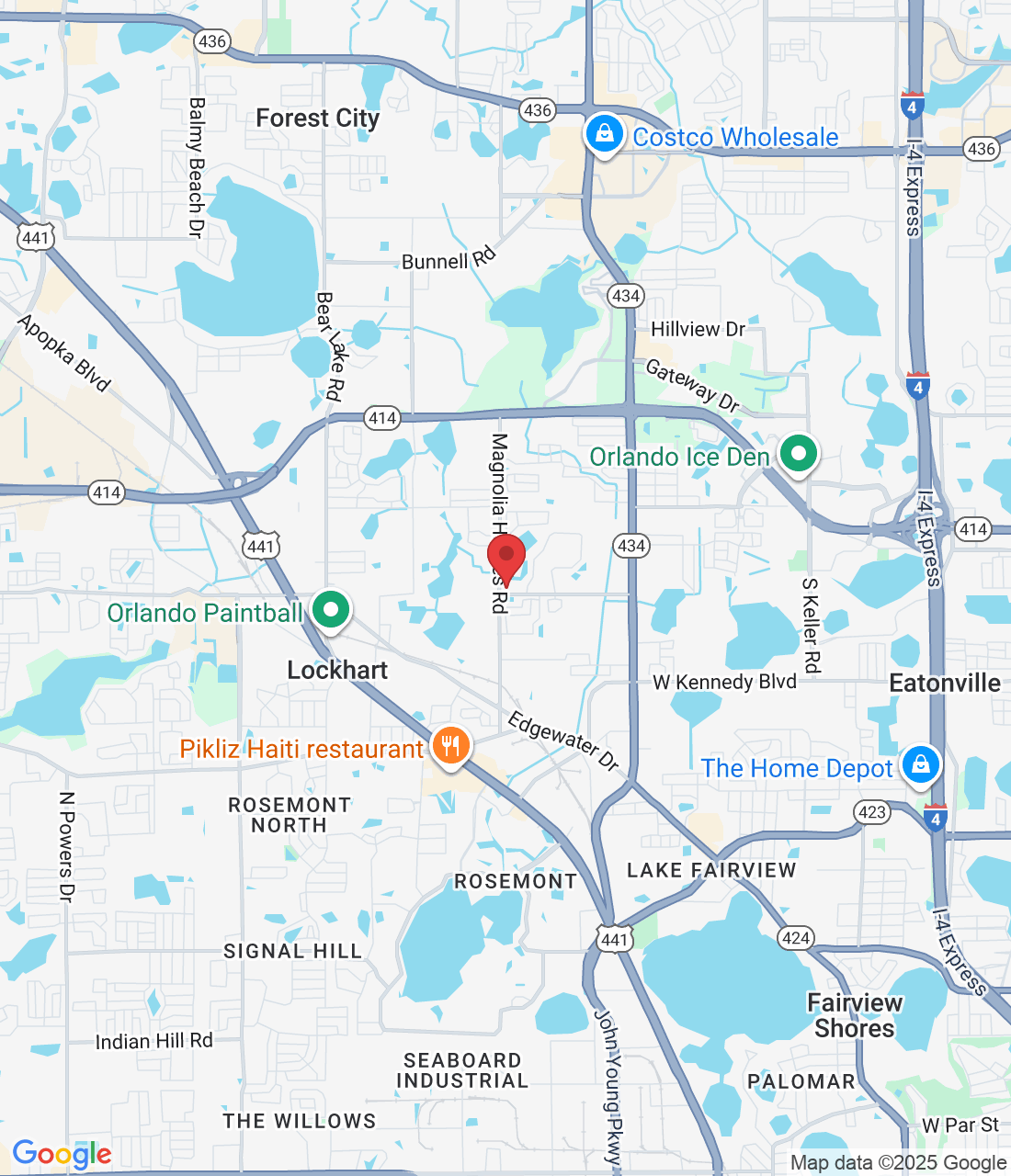 7641 Magnolia Homes Rd, Orlando, FL 32810, USA