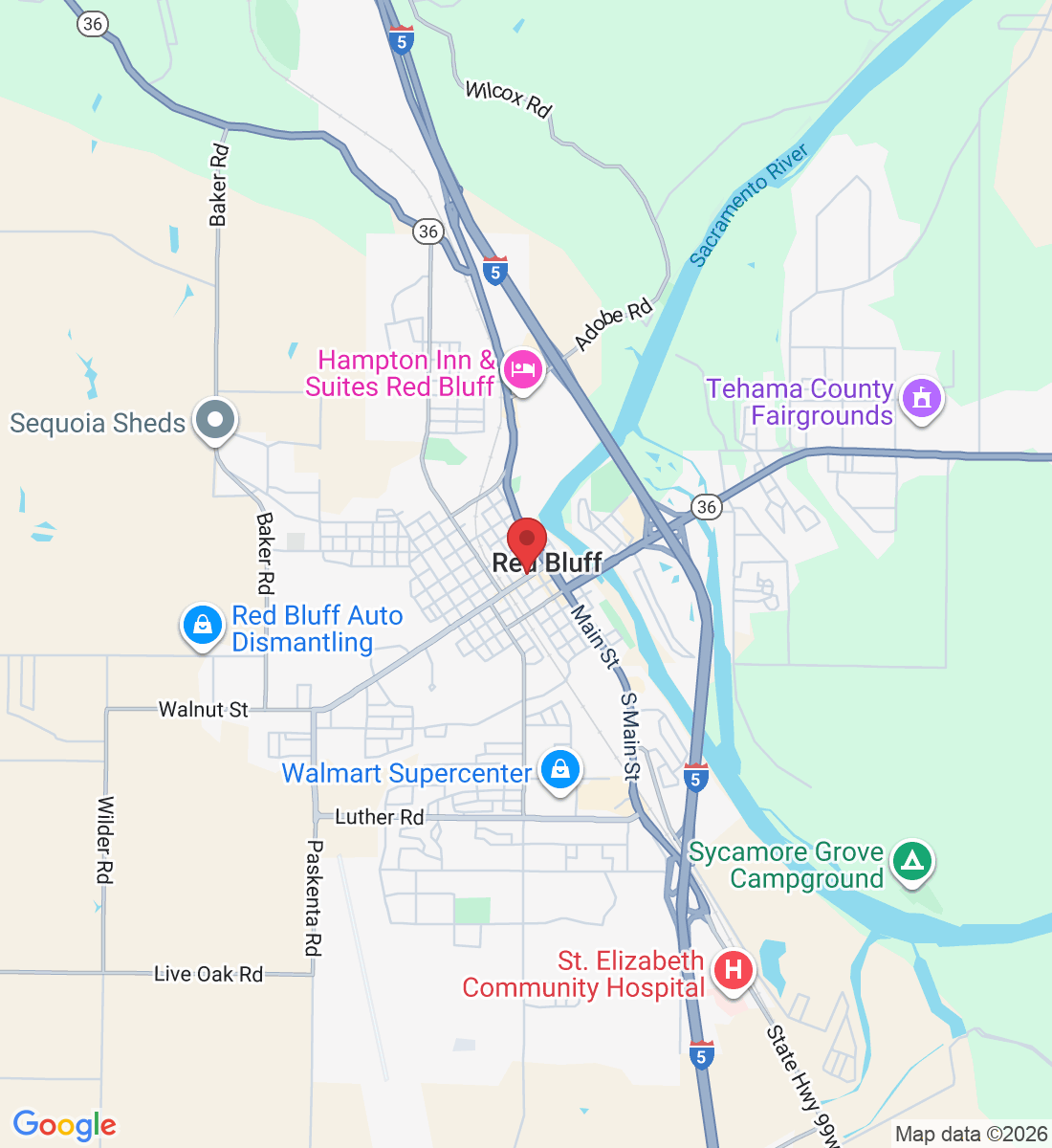 450 Walnut St #446, Red Bluff, CA 96080, USA