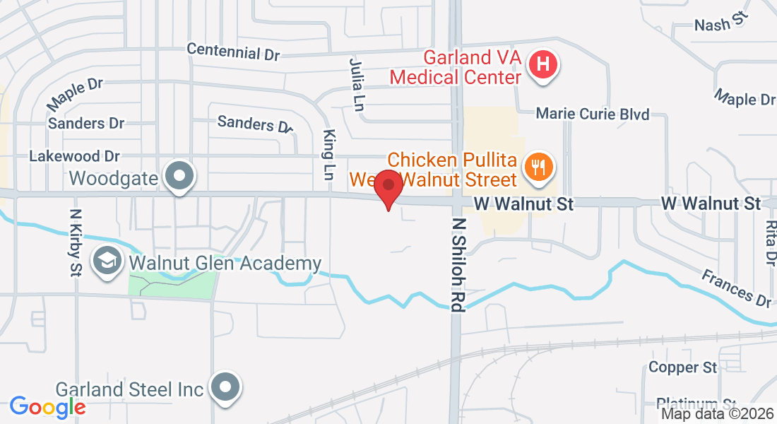 2602 W Walnut St Suite 108, Garland, TX 75042, USA