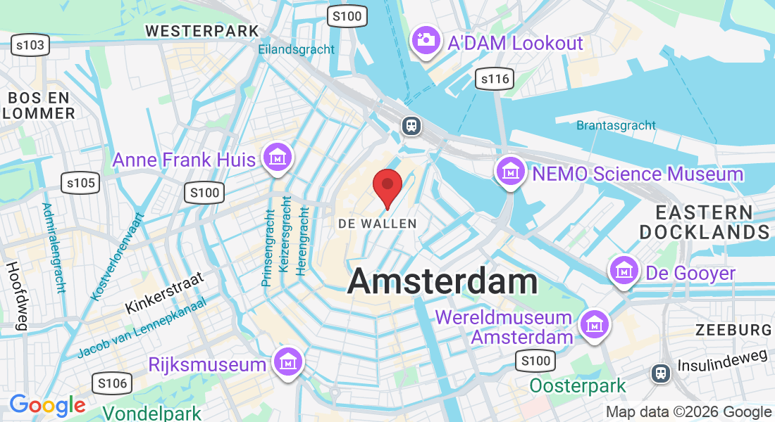 Oudezijds Voorburgwal 129-II, 1012 EP Amsterdam, Netherlands