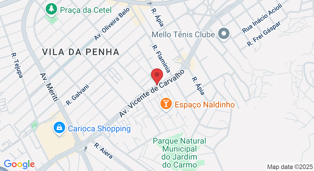 Av. Vicente de Carvalho, 1255 - Vila da Penha, Rio de Janeiro - RJ, 21210-000, Brazil