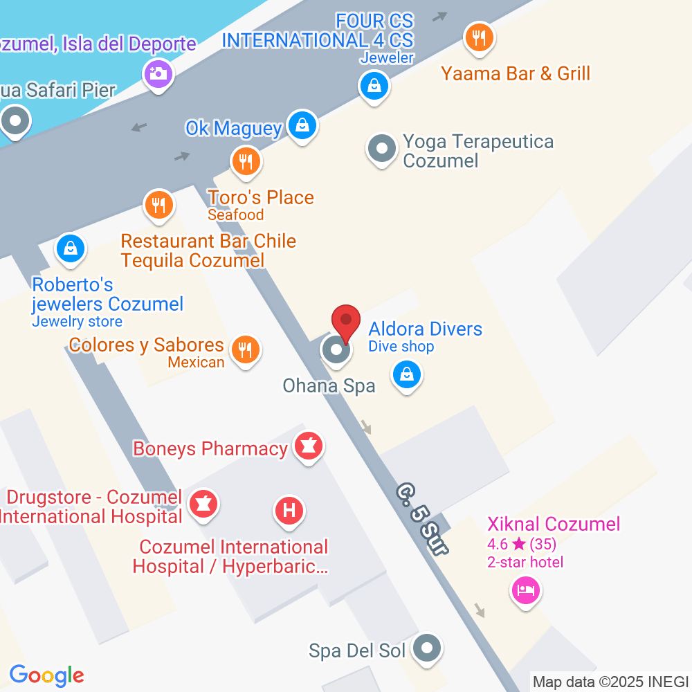 Calle 5 Sur, casi esquina con Rafael Melgar Centro, Centro, 77668 Cozumel, Q.R., Mexico