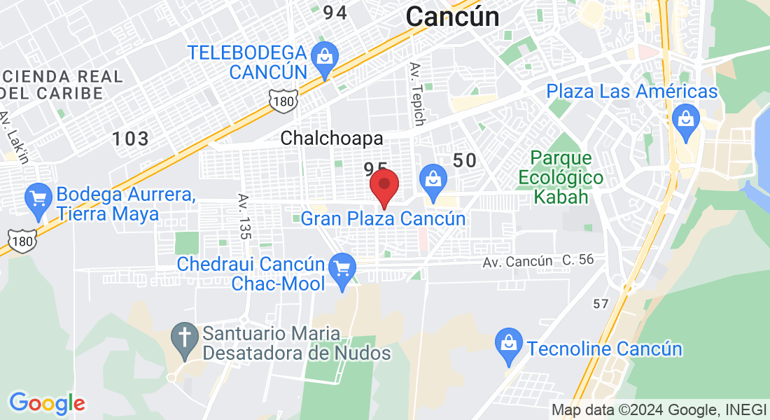 Av México Supermanzana 510, Jacinto Pat, 77534 Cancún, Q.R., México
