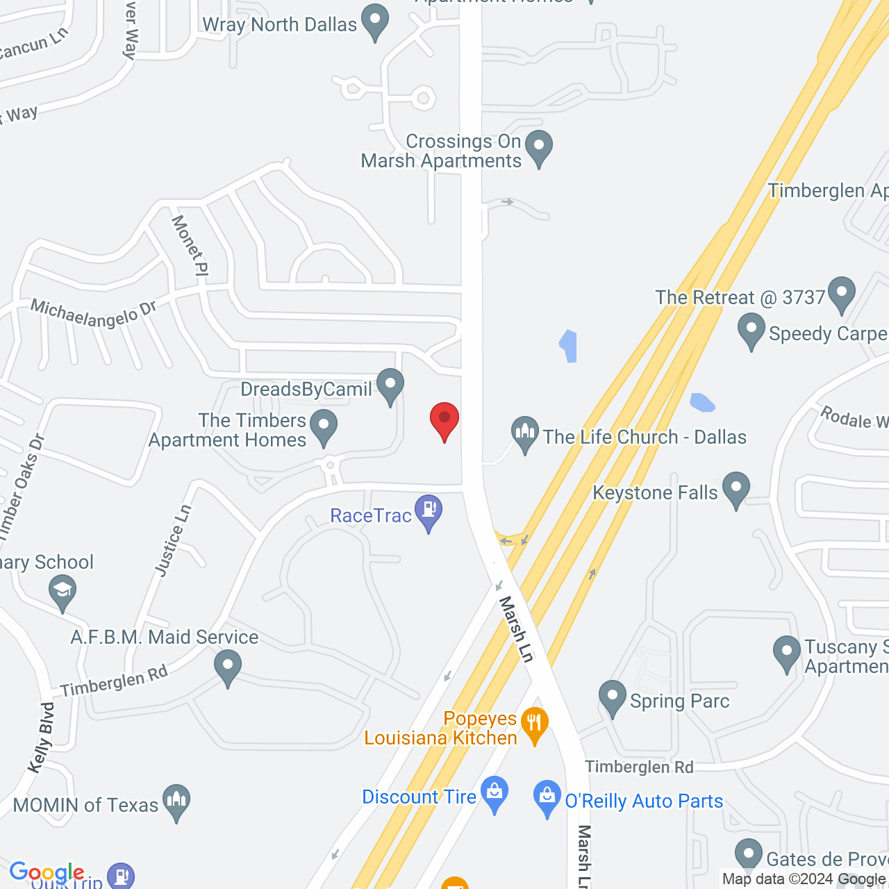 18613 Marsh Ln ste 500, Dallas, TX 75287, USA