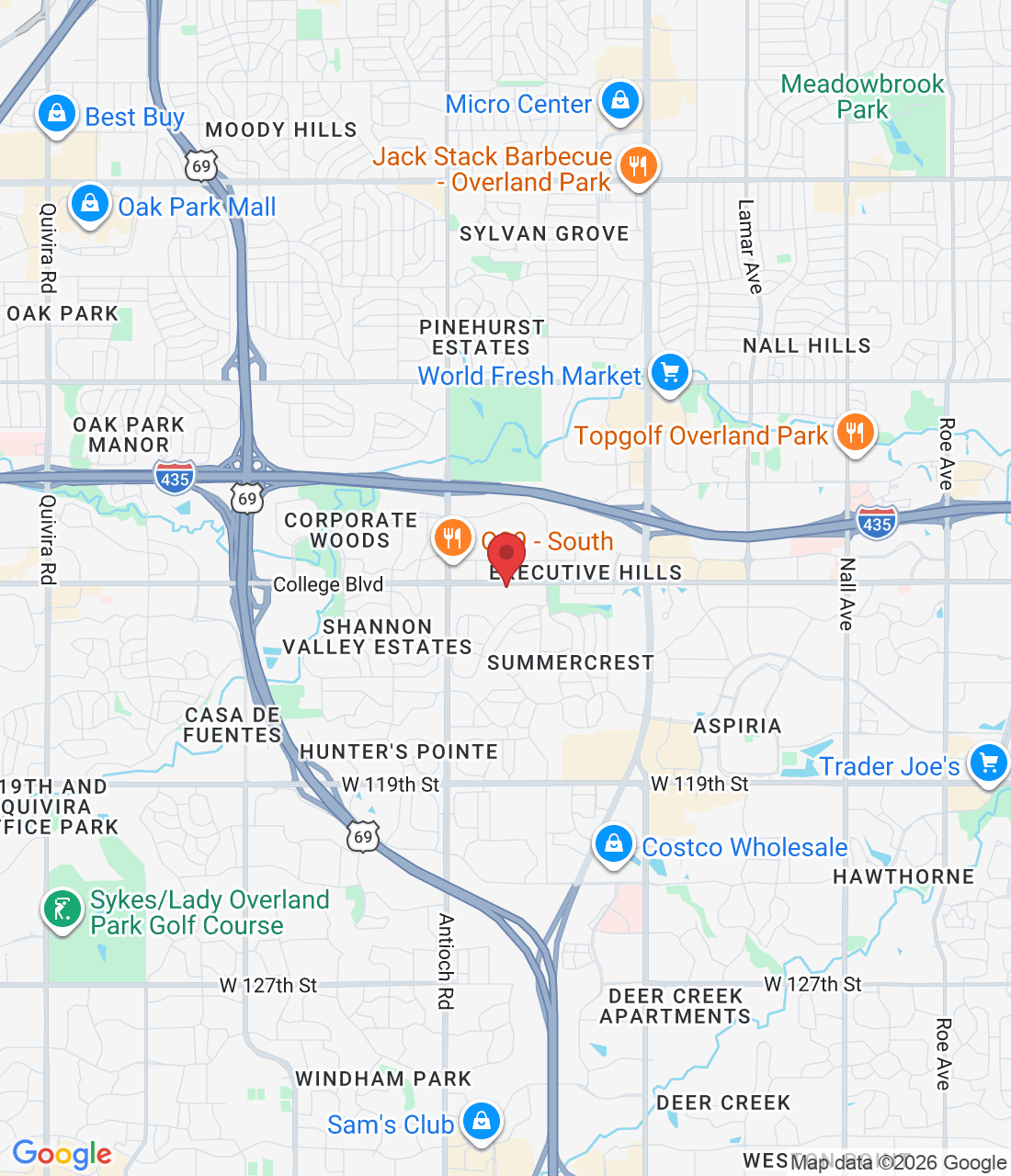 8101 College Blvd, Overland Park, KS 66210, USA