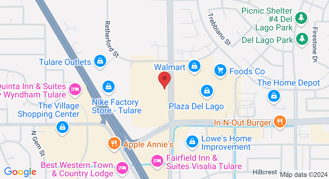 Monte Vista Shopping Center, 1583 Hillman St, Tulare, CA 93274, USA