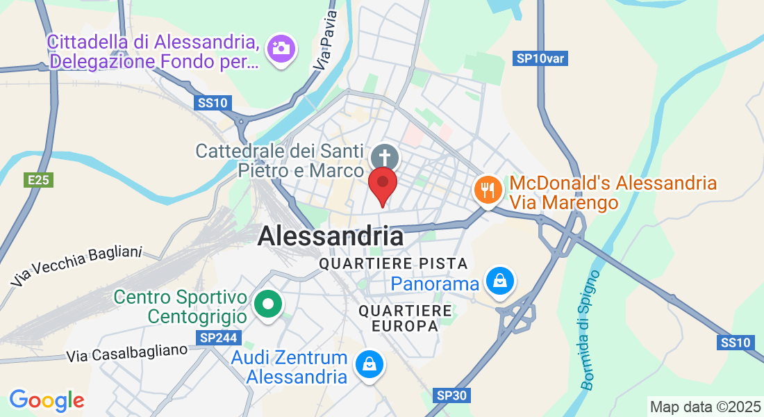 Via XXIV Maggio, 56, 15121 Alessandria AL, Italia