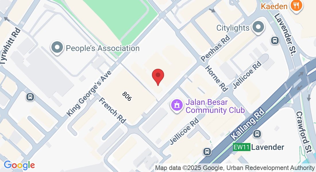 806 King George's Ave, #01-208, Singapore 200806