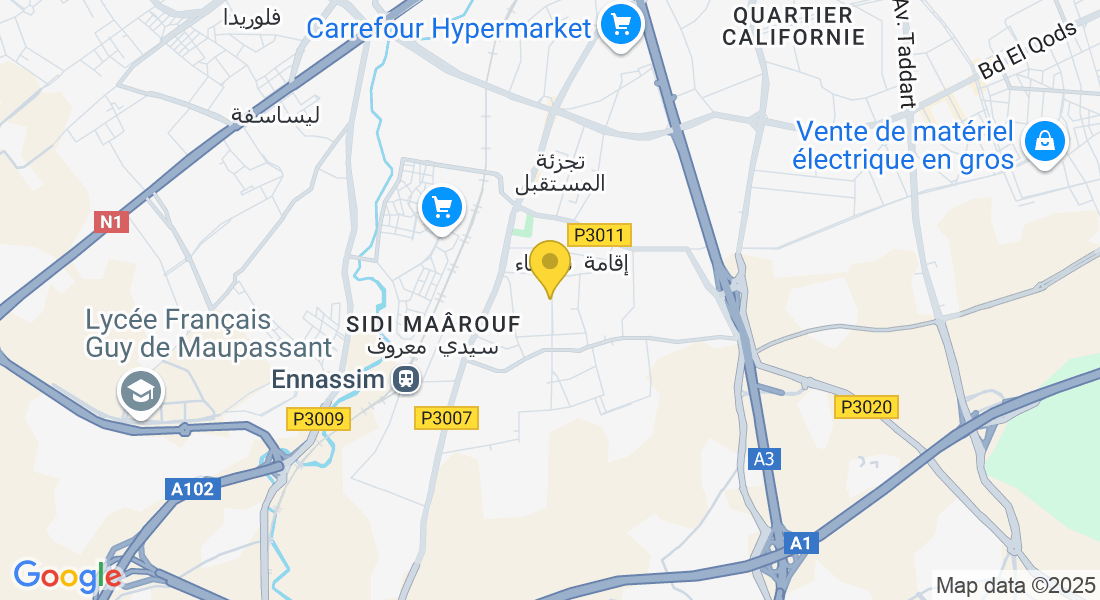 316, Lotissement Lina, Sidi Maarouf, Casablanca 20190, Morocco
