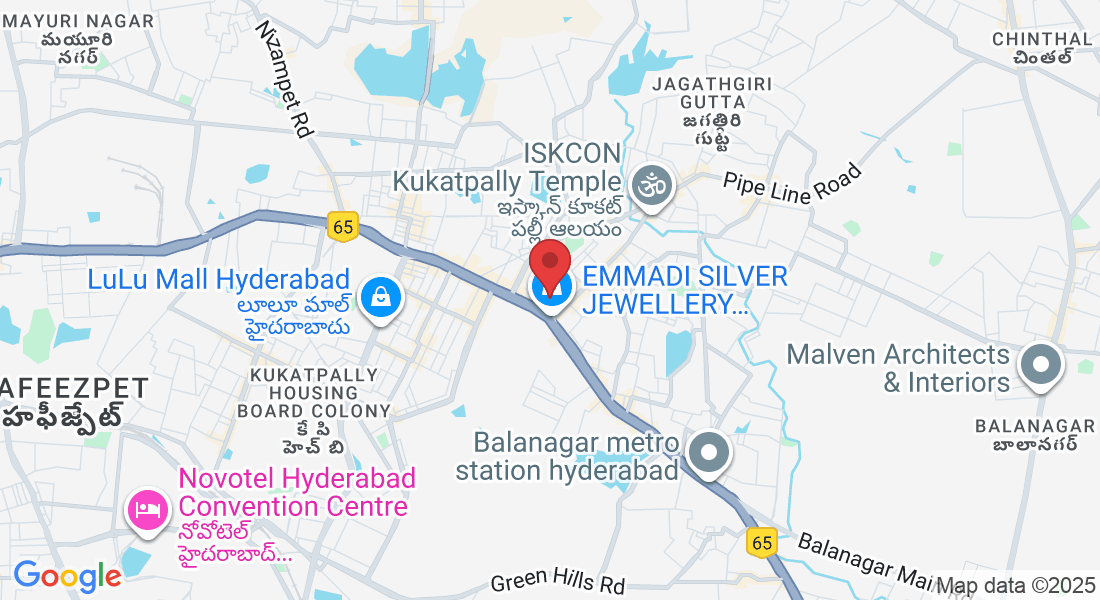 Ramakrishna St, Gayatri Nagar, Vivekananda Nagar, Kukatpally, Hyderabad, Telangana 500072, India