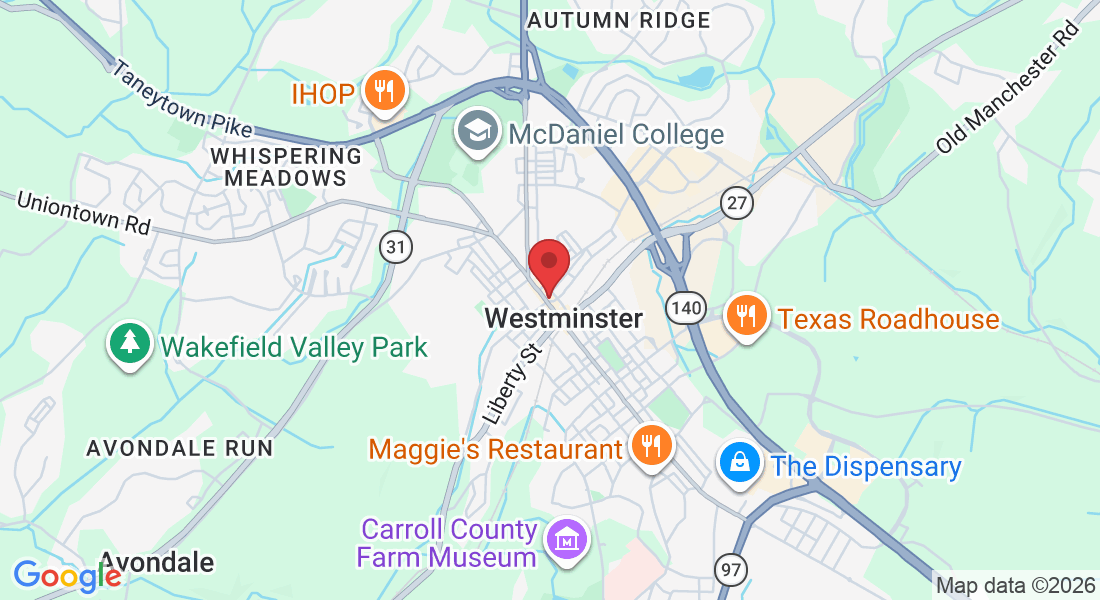 56 W Main St suite 202, Westminster, MD 21157, USA