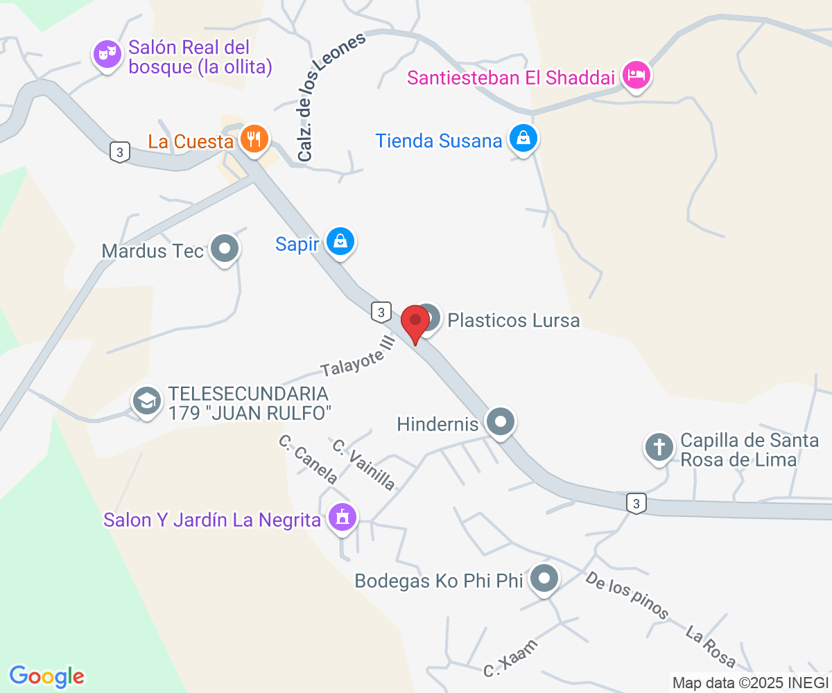 CARRETERA NAUCALPAN IXTLAHUACA KM68.5 La Rosa, 53216 Naucalpan de Juárez, Méx., Mexico