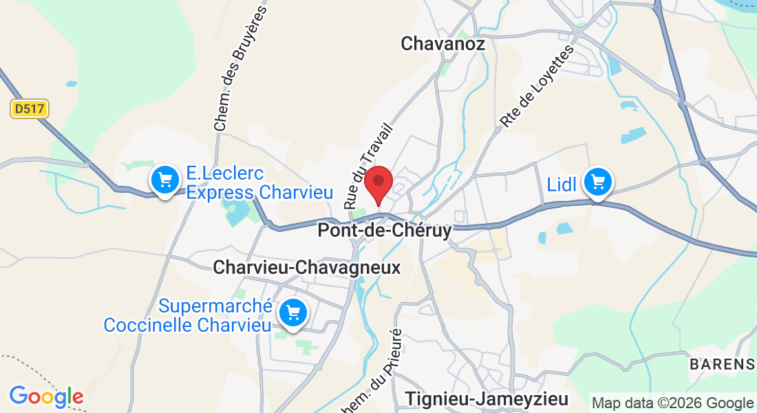 3 Bd Léon Gontier, 38230 Pont-de-Chéruy, France